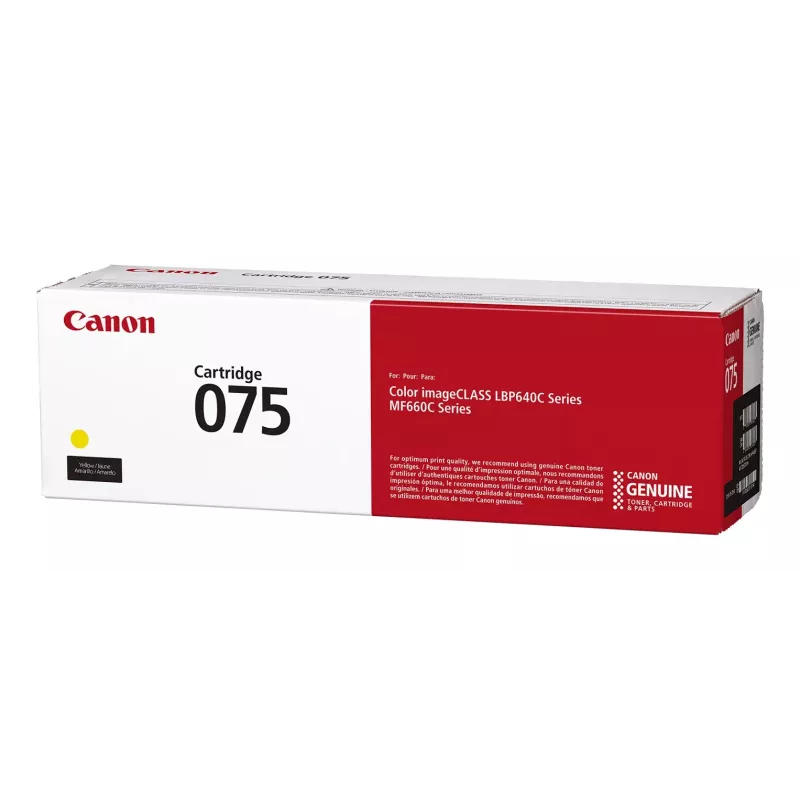 Cartuccia toner Canon 075 1 pz. originale giallo