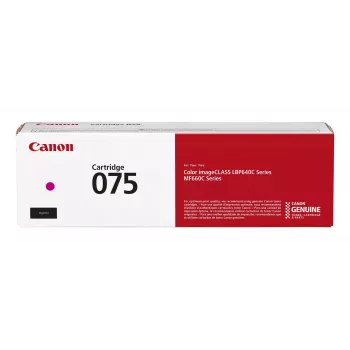 Cartuccia toner Canon 075 1 pz. originale magenta