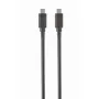 Cavo USB-C a USB-C Gembird CCP-USB3.1-CMCM-1M — 1 m, USB 3.2 Gen 1, nero