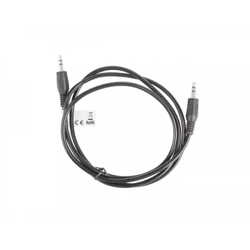 Cavo audio LANBERG 3,5 mm connettore maschio-connettore maschio 1,2 m nero