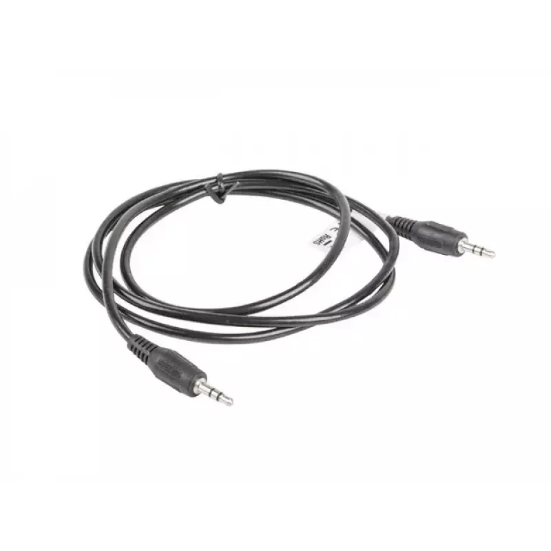Cavo audio LANBERG 3,5 mm connettore maschio-connettore maschio 1,2 m nero