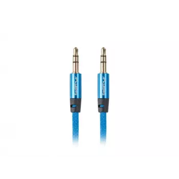 Cavo audio LANBERG 3,5 mm connettore maschio a 3,5 mm connettore maschio, 2 m, blu