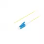 LANBERG FP-LCUP-SE11-0020-YE pigtail in fibra ottica, SM LC/UPC, G.657.A1, 2 m, giallo