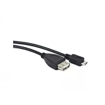 Cavo USB 2.0 LANBERG OEM-0006 — USB A a Micro-USB B, 0,15 m, nero