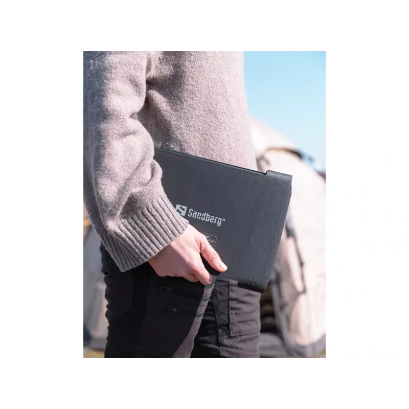 Sandberg Solar Charger 40W QC3.0+PD+DC, Outdoor, solare, nero