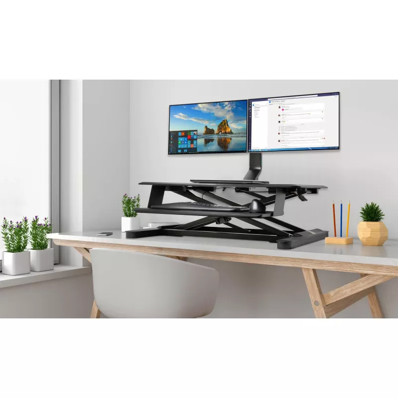 Kensington SmartFit braccio doppio per monitor salvaspazio