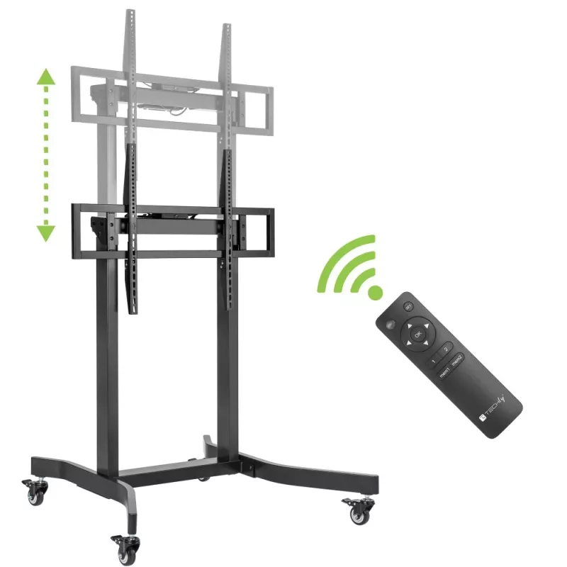 Techly ICA-TR68M supporto a parete/supporto TV 2,54 m (100 pollici) nero