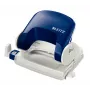 Leitz NeXXt 5038 perforatore (5038-00-35), 16 fogli, base in metallo con fondo in plastica, con guida, blu