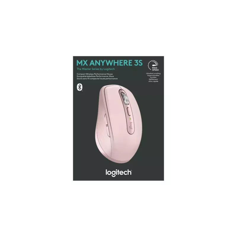 Mouse Logitech MX 3S Rosa USB Ottico