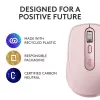 Mouse Logitech MX 3S Rosa USB Ottico