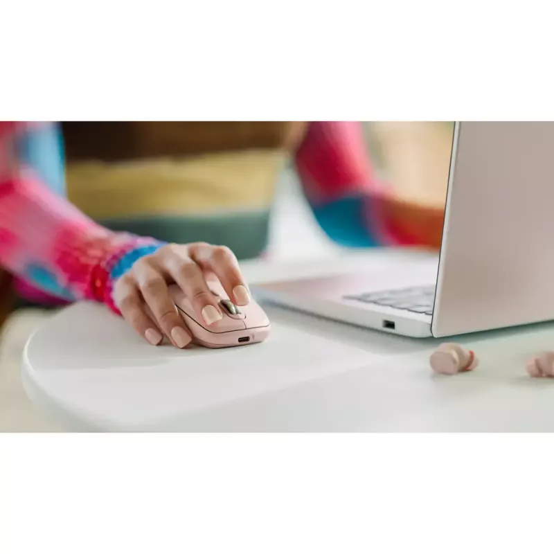 Mouse Logitech MX 3S Rosa USB Ottico