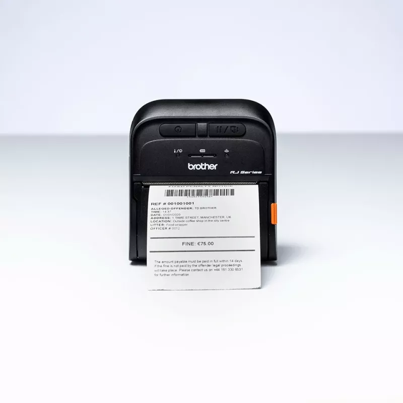 Brother RJ-3055WB etichettatrice 203 x 203 DPI 101,6 mm/s con filo e senza fili Wi-Fi Bluetooth