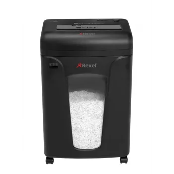 Rexel Mercury REM820 Jam Free distruggidocumenti P5, microtaglio, larghezza di lavoro 22,5 cm, dimensione di taglio 1,9 x 15 mm, volume di raccolta 21 L, 220 fogli, 58 dB