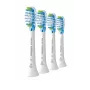 Philips Premium Plaque Defence HX9044/87 confezione da 4 testine spazzolino, 4 pz., bianco, 3 mesi, medio, 62000 movimenti al minuto, Philips