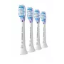 Philips Premium Gum Care HX9054/87 confezione da 4 testine spazzolino, 4 pz., bianco, 3 mesi, morbido, 62000 movimenti al minuto, Philips