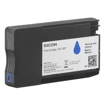 Ricoh 408518 cartuccia toner 1 pz. originale ciano