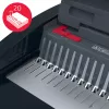 GBC CombBind CB20 rilegatrice a pettine in plastica, nero/argento/rosso