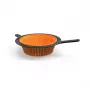Fiskars 1027304 setaccio in acciaio inox, 22 cm