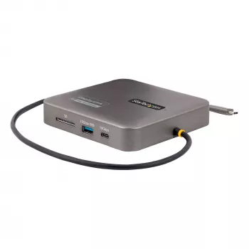 StarTech.com docking station USB-C, doppio 4K 60Hz HDMI, compatibile con Macbook Pro (M1/M2/M3/M4) e Windows, hub USB-A/USB-C 10Gbps, 100W Power Delivery, GbE, SD, cavo 56cm