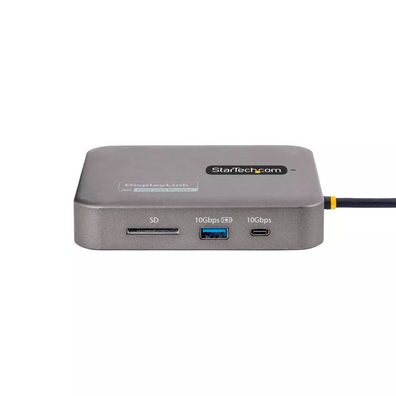 StarTech.com docking station USB-C, doppio 4K 60Hz HDMI, compatibile con Macbook Pro (M1/M2/M3/M4) e Windows, hub USB-A/USB-C 10Gbps, 100W Power Delivery, GbE, SD, cavo 56cm