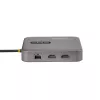 StarTech.com docking station USB-C, doppio 4K 60Hz HDMI, compatibile con Macbook Pro (M1/M2/M3/M4) e Windows, hub USB-A/USB-C 10Gbps, 100W Power Delivery, GbE, SD, cavo 56cm