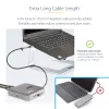 StarTech.com docking station USB-C, doppio 4K 60Hz HDMI, compatibile con Macbook Pro (M1/M2/M3/M4) e Windows, hub USB-A/USB-C 10Gbps, 100W Power Delivery, GbE, SD, cavo 56cm