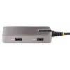 StarTech.com Adattatore multiporta USB-C – HDMI 4K 60Hz – HDR – hub USB 3.0 a 2 porte 5Gbps – Power Delivery pass-through 100W – GbE – certificato Works with Chromebook – Windows/macOS