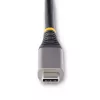 StarTech.com Adattatore multiporta USB-C – HDMI 4K 60Hz – HDR – hub USB 3.0 a 2 porte 5Gbps – Power Delivery pass-through 100W – GbE – certificato Works with Chromebook – Windows/macOS