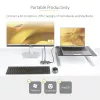 StarTech.com Adattatore multiporta USB-C – HDMI 4K 60Hz – HDR – hub USB 3.0 a 2 porte 5Gbps – Power Delivery pass-through 100W – GbE – certificato Works with Chromebook – Windows/macOS