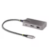 StarTech.com adattatore multiporta USB-C - 4K 60Hz HDMI con HDR - hub USB a 3 porte - 100W Power Delivery pass-through - certificato Works With Chromebook - Windows/macOS/iPadOS/Android™