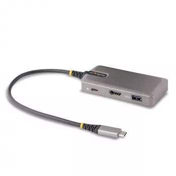 StarTech.com adattatore multiporta USB-C - 4K 60Hz HDMI con HDR - hub USB a 3 porte - 100W Power Delivery pass-through - certificato Works With Chromebook - Windows/macOS/iPadOS/Android™