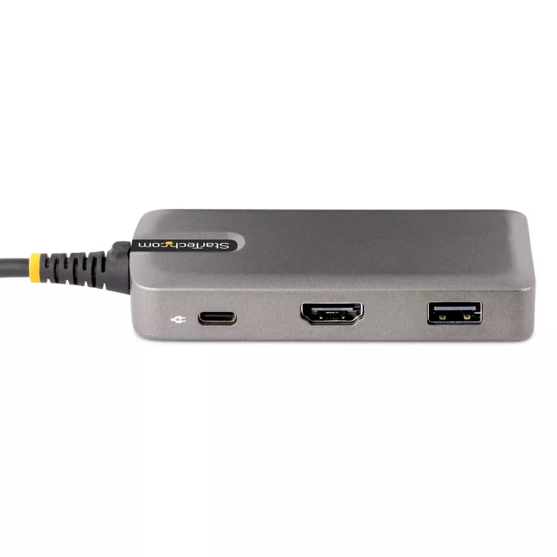 StarTech.com adattatore multiporta USB-C - 4K 60Hz HDMI con HDR - hub USB a 3 porte - 100W Power Delivery pass-through - certificato Works With Chromebook - Windows/macOS/iPadOS/Android™