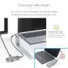 StarTech.com adattatore multiporta USB-C - 4K 60Hz HDMI con HDR - hub USB a 3 porte - 100W Power Delivery pass-through - certificato Works With Chromebook - Windows/macOS/iPadOS/Android™