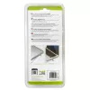 Techly lucchetto di sicurezza a combinazione per notebook per slot Nano, 1,8 m, lucchetto a combinazione, metallo, acciaio, argento