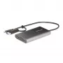StarTech.com adattatore USB-C a doppio HDMI – USB-C o A a 2x HDMI – 4K 60Hz – 100W Power Delivery Pass-Through – cavo integrato da 30 cm (1ft) – convertitore USB-HDMI multi-monitor per laptop – TAA