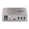 StarTech.com hub USB-C a 10 porte - 8x USB-A/2x USB-C - self-powered con alimentatore 65W - USB 3.1 10Gbps - hub USB per desktop/laptop con cavo di blocco certificato USB-IF da 3ft, hub USB C