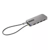 StarTech.com adattatore multiporta USB-C – video HDMI 4K 60Hz, hub USB-A a 3 porte 5Gbit/s, 100W USB Power Delivery pass-through/GbE/SD/MicroSD, cavo 30cm, docking station portatile per laptop
