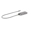 StarTech.com adattatore multiporta USB-C triple monitor, doppio 4K 60Hz + 4K 30Hz HDMI & DisplayPort, hub USB a 3 porte 10Gbps, 100W PD pass-through, GbE, travel dock, Windows & ChromeOS