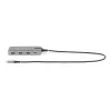StarTech.com adattatore multiporta USB-C triple monitor, doppio 4K 60Hz + 4K 30Hz HDMI & DisplayPort, hub USB a 3 porte 10Gbps, 100W PD pass-through, GbE, travel dock, Windows & ChromeOS