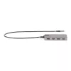 StarTech.com adattatore multiporta USB-C triple monitor, doppio 4K 60Hz + 4K 30Hz HDMI & DisplayPort, hub USB a 3 porte 10Gbps, 100W PD pass-through, GbE, travel dock, Windows & ChromeOS