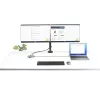 StarTech.com adattatore multiporta USB-C triple monitor, doppio 4K 60Hz + 4K 30Hz HDMI & DisplayPort, hub USB a 3 porte 10Gbps, 100W PD pass-through, GbE, travel dock, Windows & ChromeOS