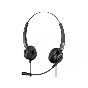 Sandberg USB Office Headset Pro Stereo, con filo, ufficio/call center, 20 - 20000 Hz, 115 g, headset, nero