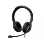 Sandberg MiniJack Chat headset, con filo, chiamate/musica, 20 - 20000 Hz, 180 g, headset, nero