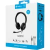 Sandberg MiniJack Chat headset, con filo, chiamate/musica, 20 - 20000 Hz, 180 g, headset, nero