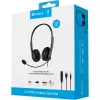 Sandberg 2in1 Office headset jack+USB, con filo, ufficio/call center, 20 - 20000 Hz, 110 g, cuffie, nero