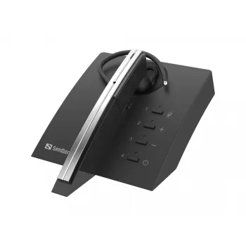 Sandberg Wireless Earset Business Pro, senza fili, ufficio/call center, 20 - 20000 Hz, 107 g, headset, nero, grigio