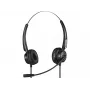 Sandberg USB+RJ9/11 Headset Pro Stereo, con filo, ufficio/call center, 20 - 7000 Hz, headset, nero