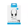 Sandberg USB+RJ9/11 Headset Pro Stereo, con filo, ufficio/call center, 20 - 7000 Hz, headset, nero
