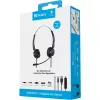Sandberg USB+RJ9/11 Headset Pro Stereo, con filo, ufficio/call center, 20 - 7000 Hz, headset, nero