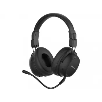 Sandberg headset wireless ANC FlexMic, senza fili, gaming, 20 - 20000 Hz, 211 g, headset, nero
